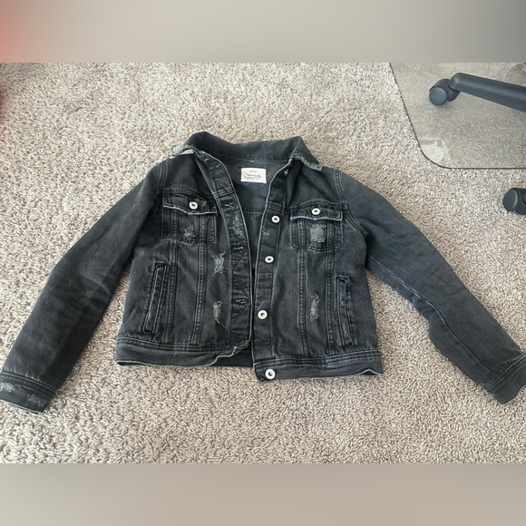 Zara Black Jeans Jacket - Picture 4 of 4